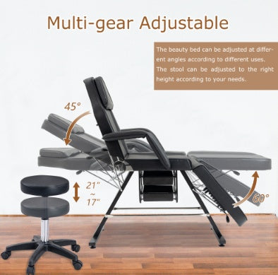 US Local Metal Massage Salon Tattoo Chair