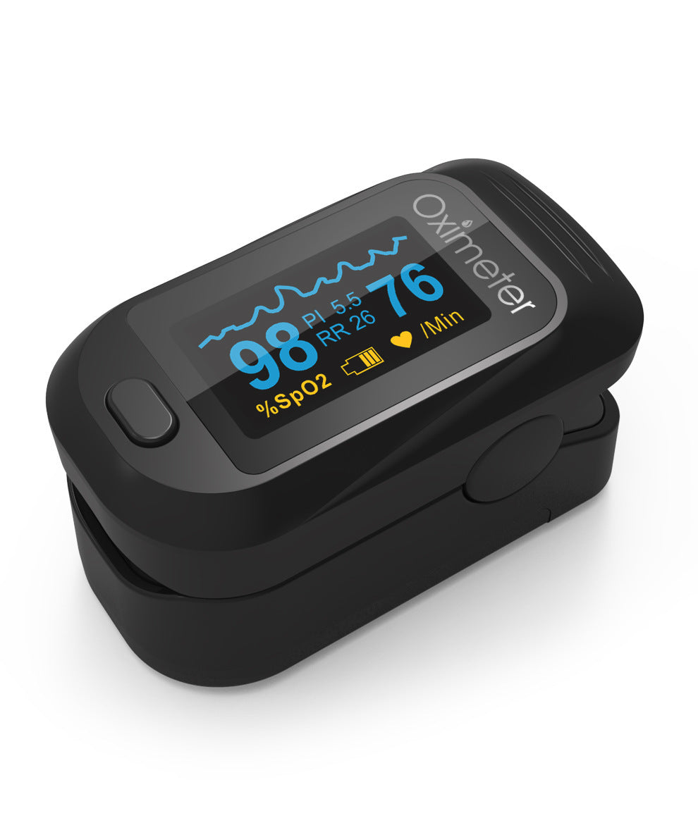 Finger Pulse Oxygen Saturation Monitor