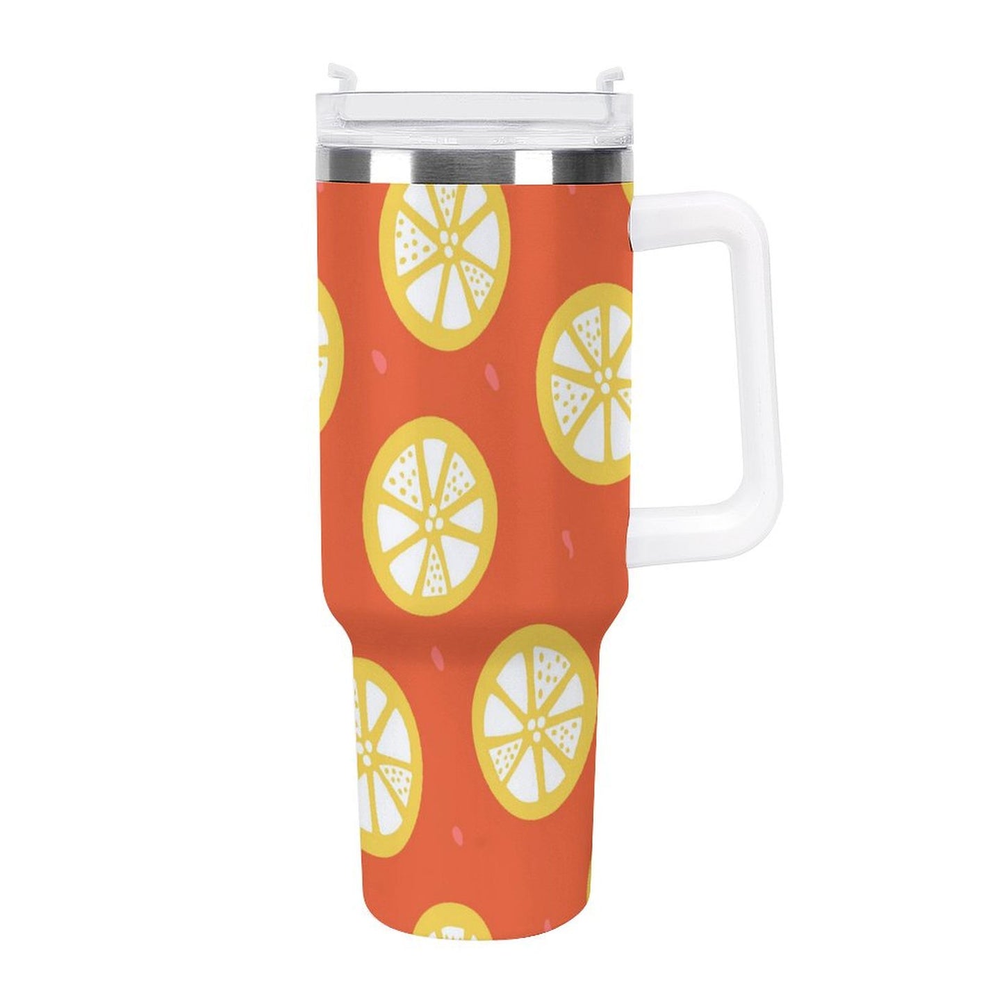 PHDT00182 POD US Local Tumbler 40 oz Large Capacity Car Cup Fruit, Hand Painted