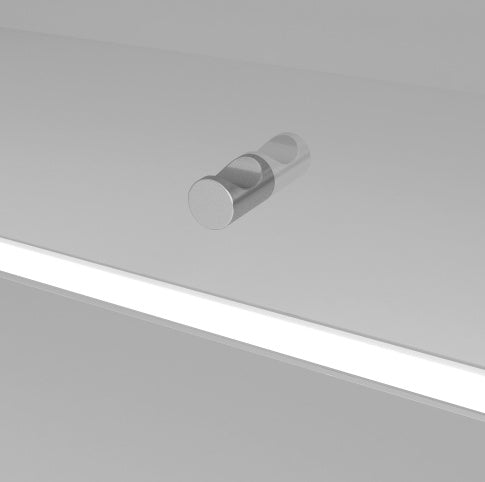 US Local White Glass Door Shoe Box Shoe Storage Cabinet With RGB Led Light