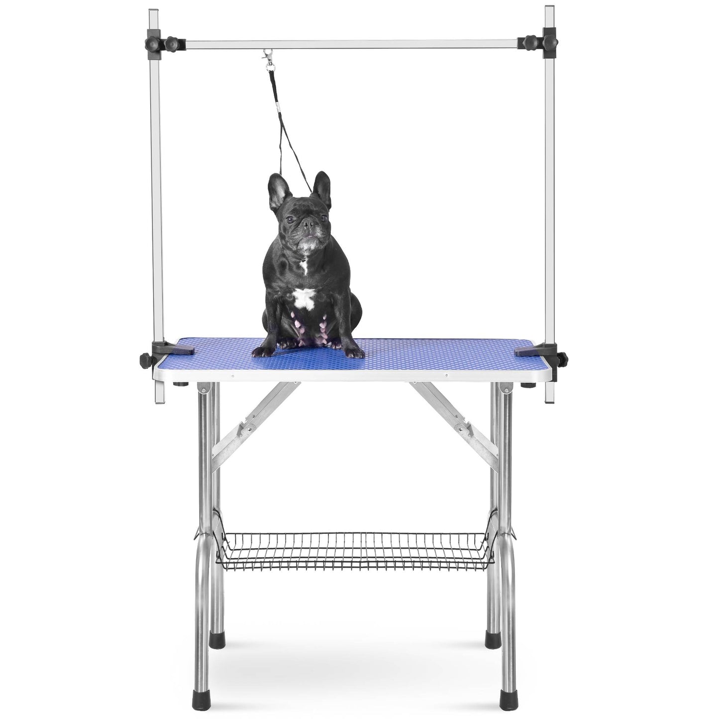 US Local Stainless Steel Folding Dog Pet Grooming Table Heavy Duty Grooming Table