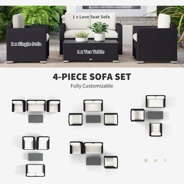 US Local Pieces Patio Furniture Set