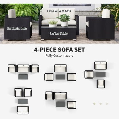 US Local Pieces Patio Furniture Set