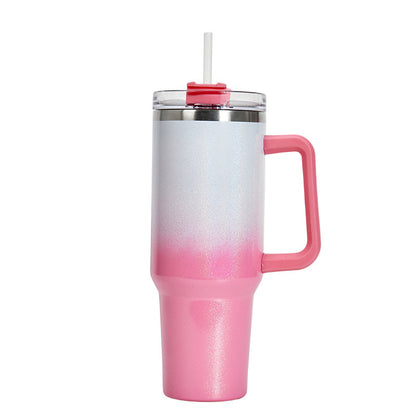 US Local Large Capacity Double-layer Stainless Steel Vacuum Insulation Cup