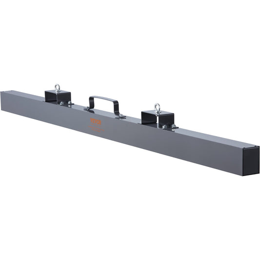 Hanging Magnetic Sweeper Pickup Tool, 120lbs Nail Hang-Type Magnetic Forklift Sweeper, Industrial Grade Magnets Steel Material Hunting Accessories For Picking Up Bolts Nails Iron Chips Metals