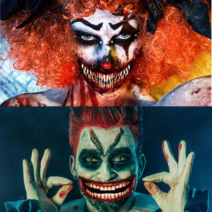 US Local 18 Sheets Halloween Temporary Tattoo Stickers