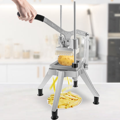 US Local VEVOR Commercial Chopper Commercial Vegetable Chopper With 4 Blades Fruits Dicer