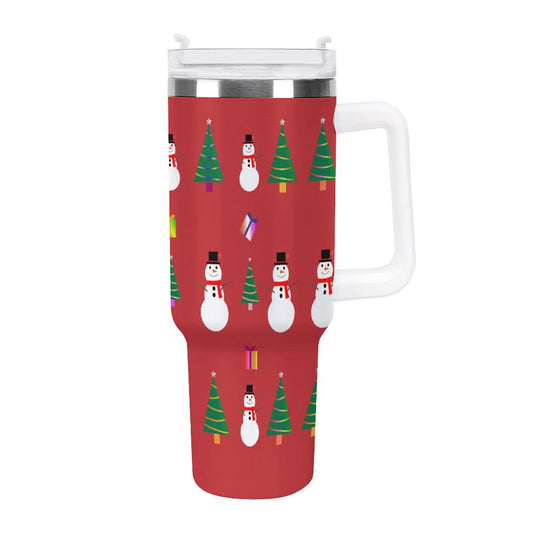 PHDT00441 POD US Local Tumbler 40 oz Large Capacity Car Cup Red, Christmas
