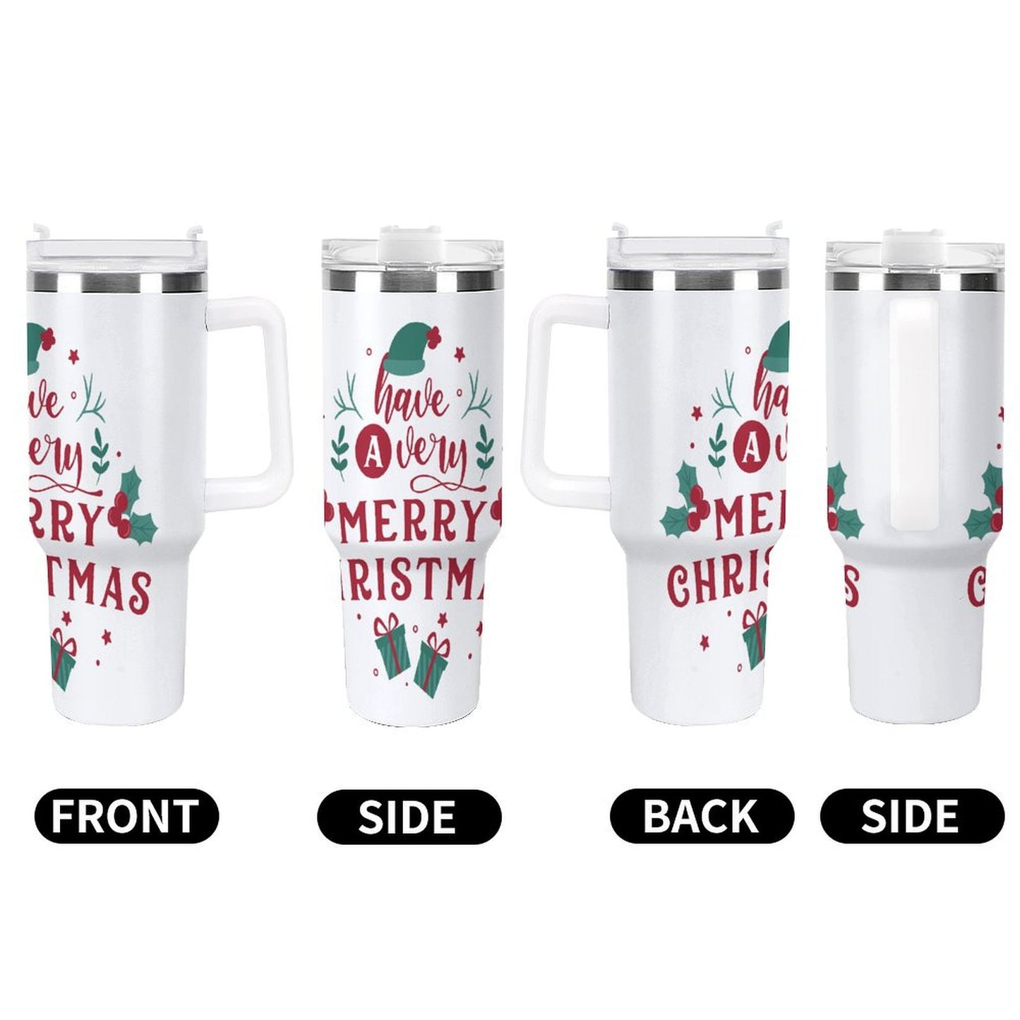 PHDT00170 POD US Local Tumbler 40 oz Large Capacity Car Cup Christmas