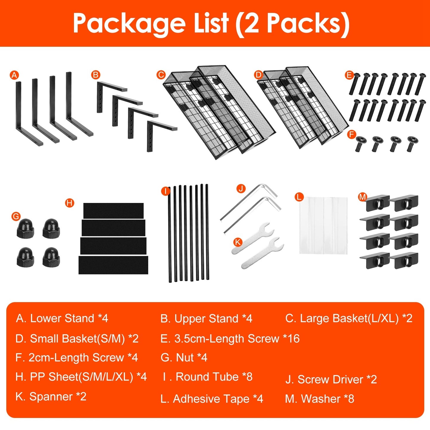 US Local 2Pcs Under Sink Organizer 2 Tier Pull Out Cabinet Baskets Storage Shelf Sliding Storage Drawers Rack With 5 Adjustable Height Mesh Baskets For Home Kitchen Bathroom Office