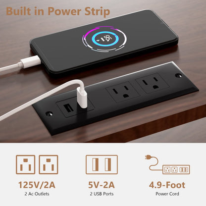 US Local Mid Century Modern TV Stand For 55,60,65,70 Inch TV, Wood Entertainment Center With Power Outlets, Media Console With Sliding Doors And Open Shelf For Living Room, Walnut