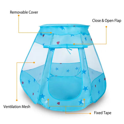 US Local Kids Pop Up Game Tent Prince Princess Toddler Play Tent Indoor Outdoor Castle Game Play Tent Birthday Gift For Kids