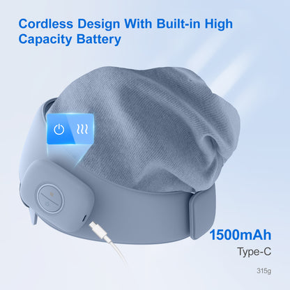 US Local Smart Head Massager With Eye Relief & Heating Function
