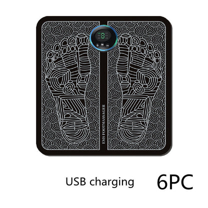 US Local Ems Foot Massager Mat Tens Fisioterapia Electric Foot Cushion Blood Circulation Acupunctur Pad Foot Health Care Relaxation Pain