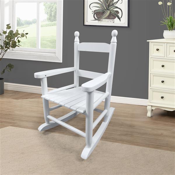 US Local Children's Rocking Chair White