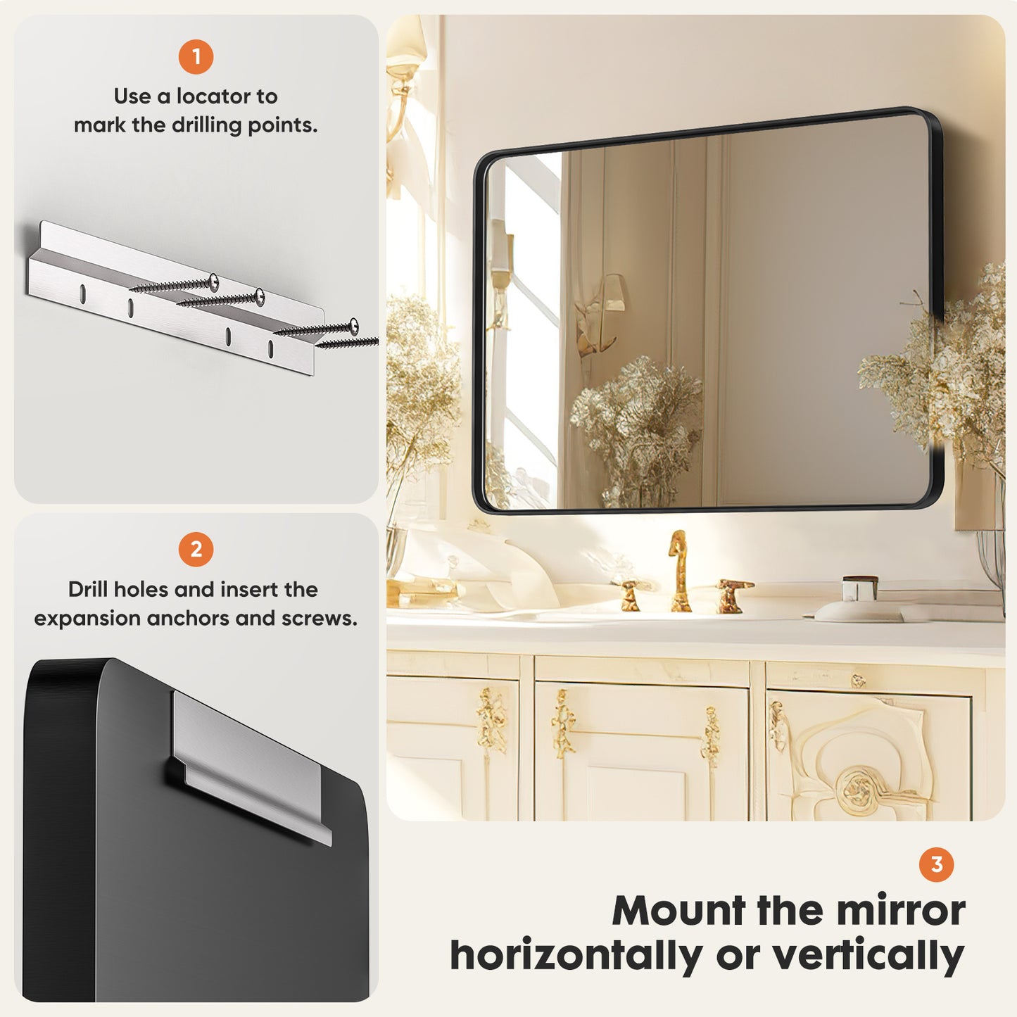 US Local Wall Vanity Mirror