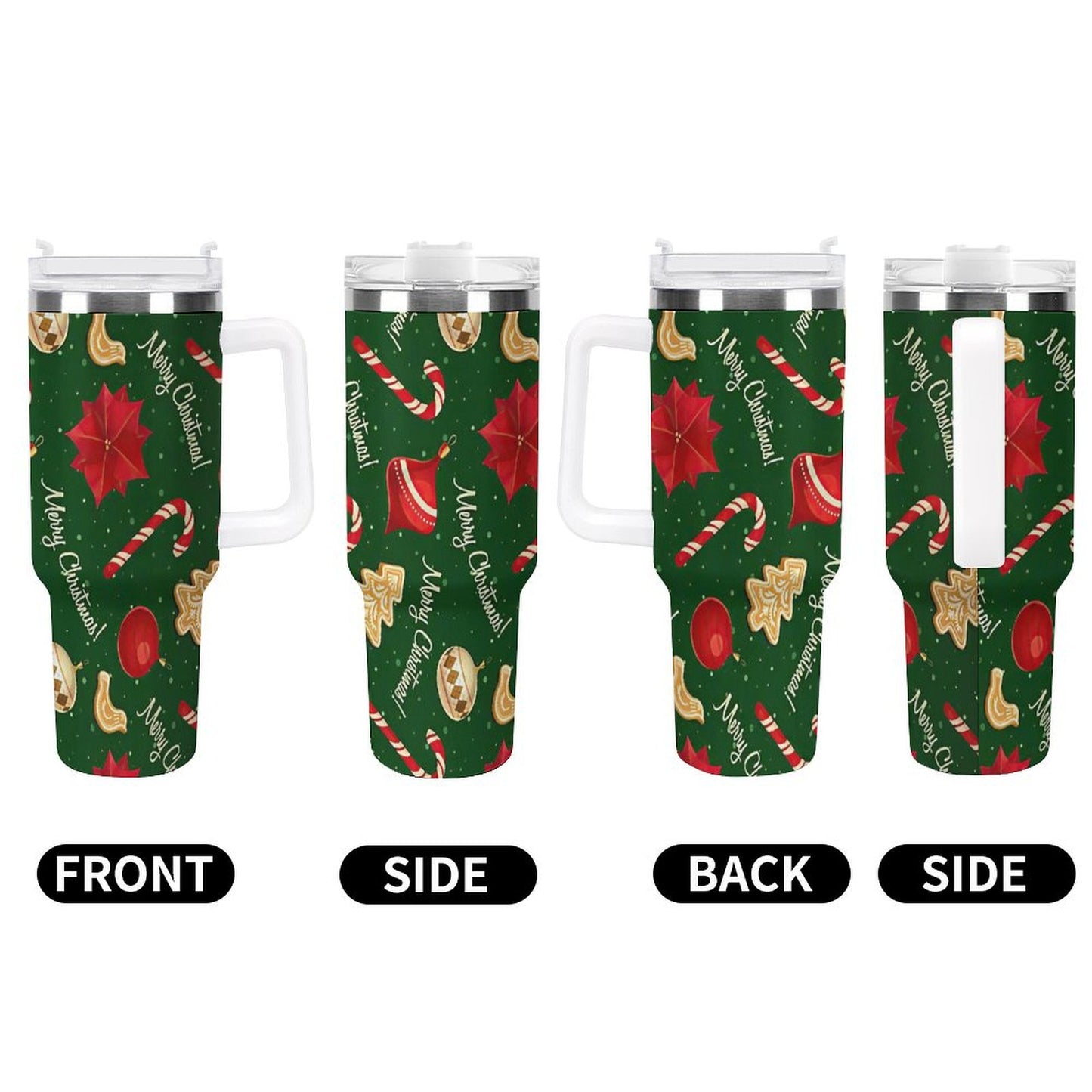 PHDT00175 POD US Local Tumbler 40 oz Large Capacity Car Cup Christmas