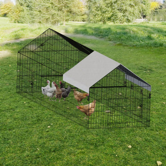 US Local Poultry Farming Outdoor Metal Chicken Coop