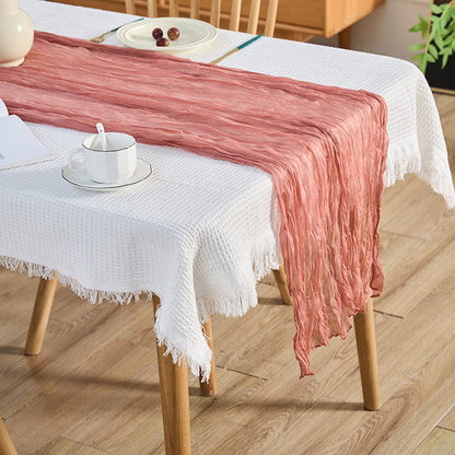 Voile Champray Table Runner Party Decoration Table Runner