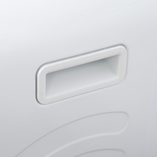 US Local HOMCOM Portable Clothes Dryer, 120V 1300W Compact Laundry Dryer With Intelligent Drying, 3.2 Cu.ft Stainless Steel Drum, Front Load Electric Dryer For Apartments, Dorms, RVs, White