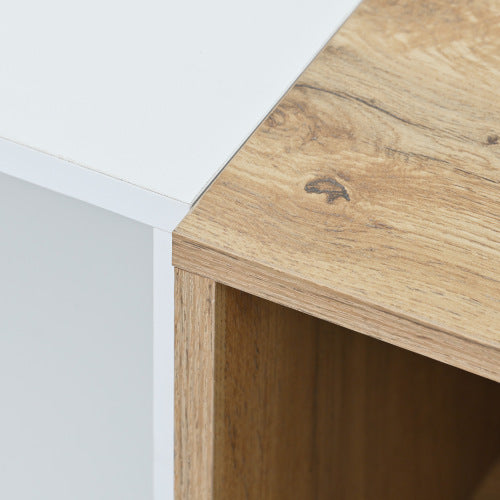 US Local Odern TV Stand Suitable For 80 Inch TV With 3 Doors