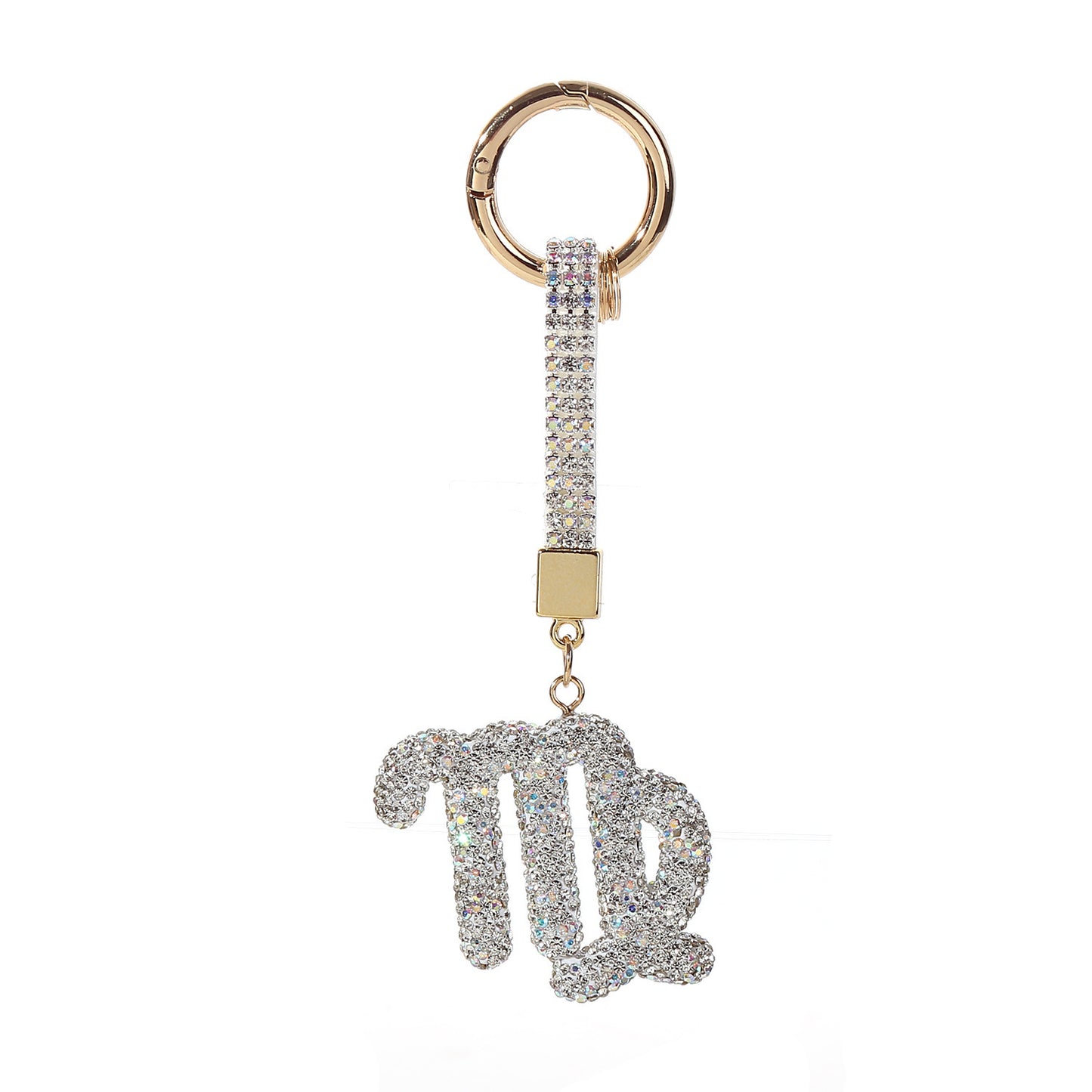 Full Diamond Constellation Keychain Women's Fashion Pendant