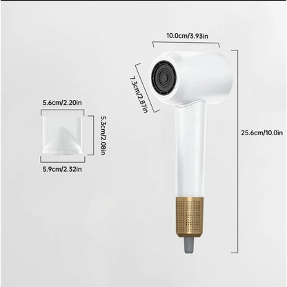 US Local White Powerful Ionic Hair Dryer Kit With Aromatic Hair Care Serum 1 Set