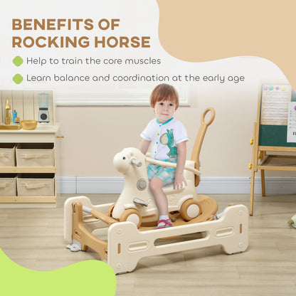 US Local 1 Kids Rocking Horse with Detachable Base