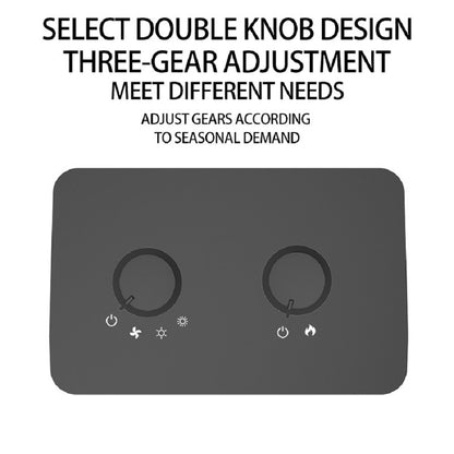 US Local 1500W Electric Fireplace Heater With Realistic 3D LED Flame, Overheat & Tip-Over Protection, Portable Indoor Heater For Home Office, Christmas Decorative Warmth