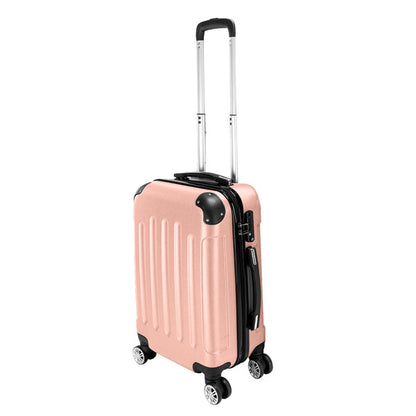 US Local 3-in-1 Portable ABS Trolley Case