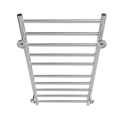 US Local Electric Heated Towel Rack For Bathroom, Wall Mounted Towel Warmer, 10 Stainless Steel Bars Drying Rack