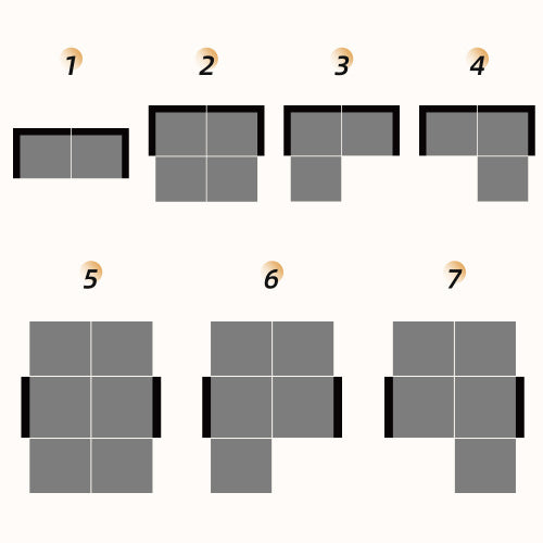 UK Local 207cm King Size Independent Pull Out Sofa Bed, Convertible Fabric Sofa Chair With Cup Holders, Side Pockets, Fabric Loveseat Couch Chaise Lounge For Living Room, Apartment