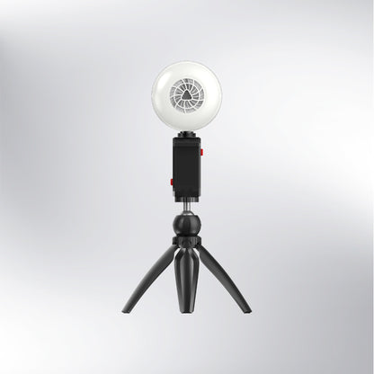 US Local SANSI Portable Rechargeable Fill Light, 8.6W Selfie & Video Light With 9 Color Temperatures & 5 Brightness Levels For Phone, Camera, Laptop, Makeup, Video Calls, Camping