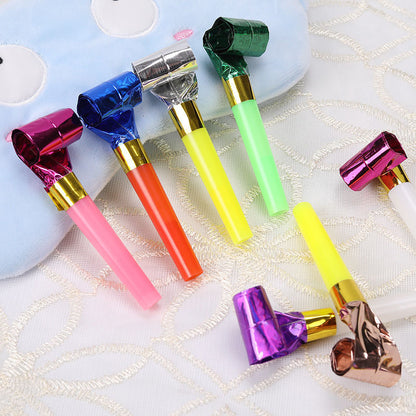 US Local Dragon Blow Roll Children's Toy Cartoon Fun Party Birthday