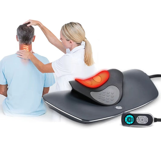 US Local Electric Heat Therapy Massage Products Cervical Massager Traction Machine Pillow For Neck And Shoulder Massage