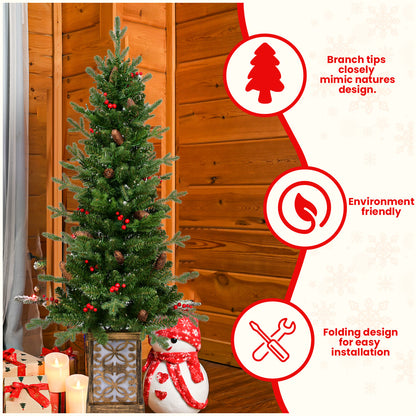 US Local 4ft PE, PVC, Christmas Tree