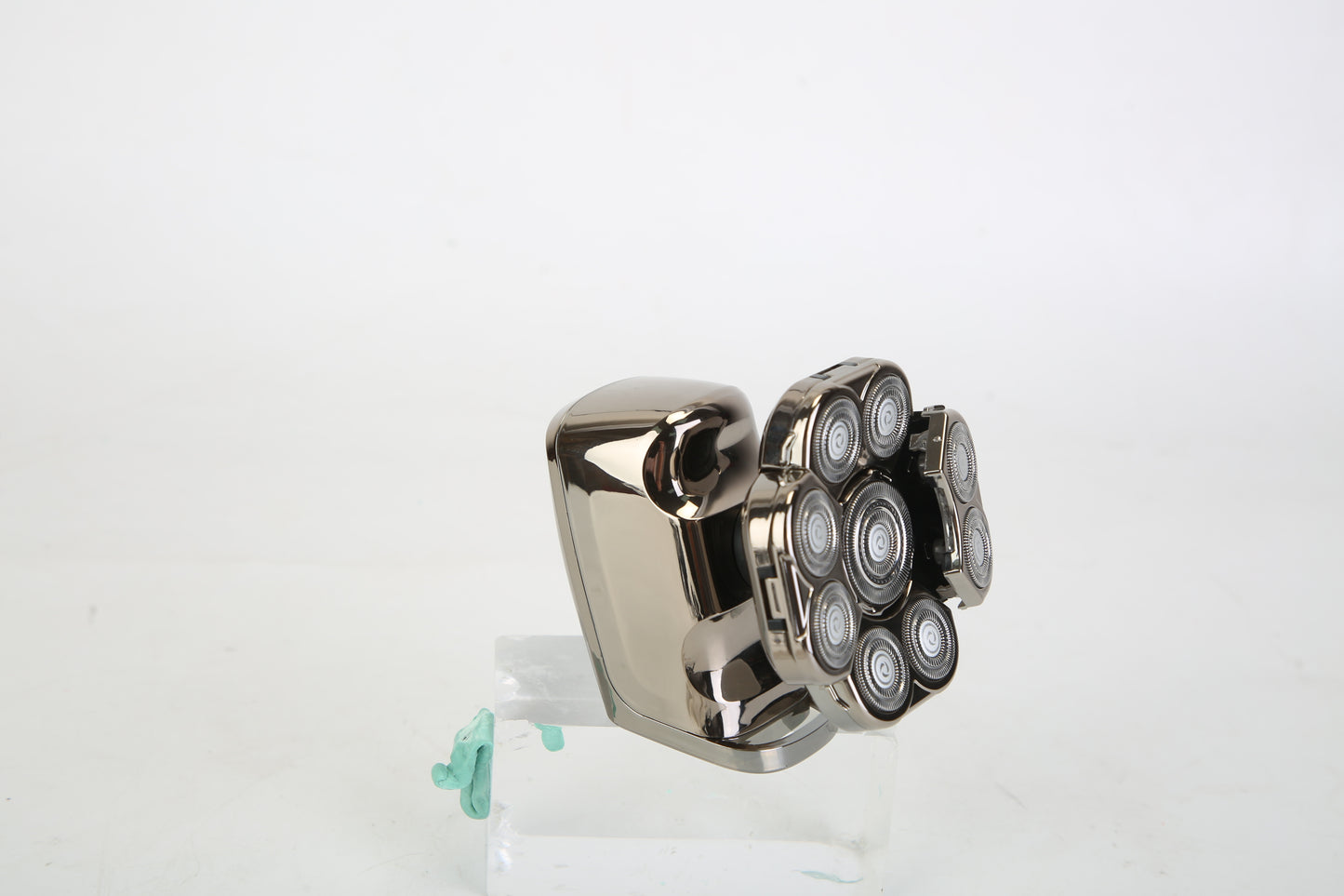 US Local 1Pc 6 In 1 9D Electric Head Shaver For Men Cordless Rechargeable Wet Dry Razor With LED Display Travel Lock Stall Protection Cleaning Reminder