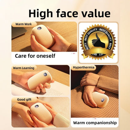 US Local Double-sided Wool Hand Warmers, Both Indoors And Outdoors Are Your Sweet Companions. Double-sided Warmth And Fleece Touch Keep Your Hands Warm For A Long Time