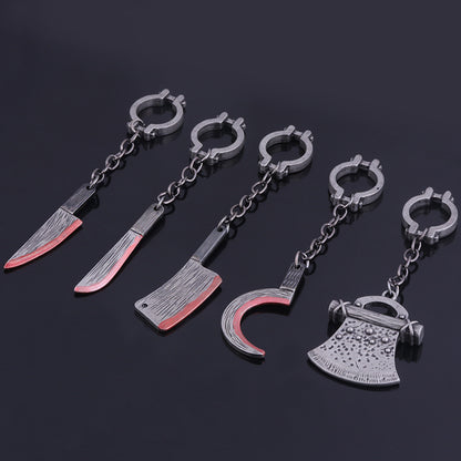 Car Keychain Halloween Theme Accessories Pendant