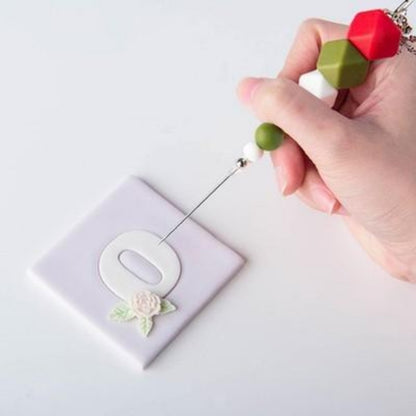 Christmas DIY Baking Fondant Cake Frosting Cookie Marking Needle