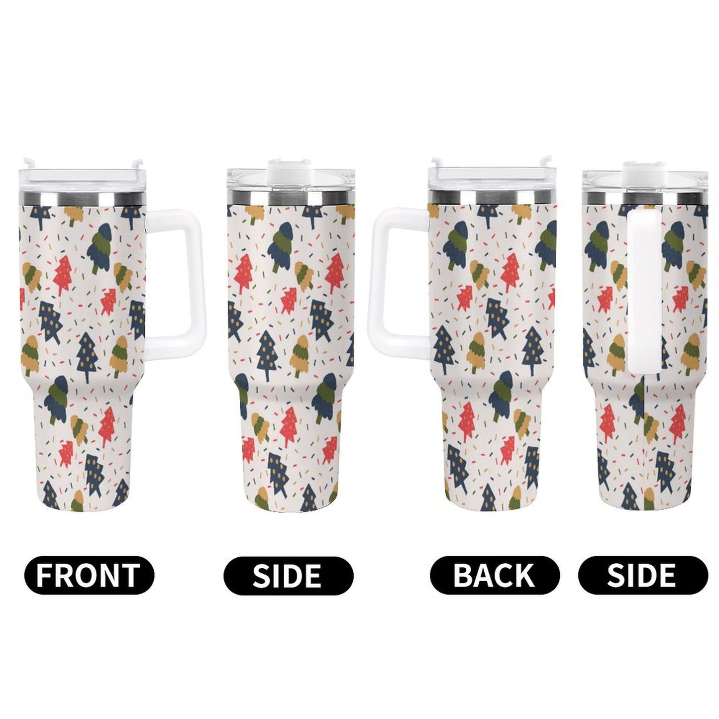 PHDT00169 POD US Local Tumbler 40 oz Large Capacity Car Cup Christmas