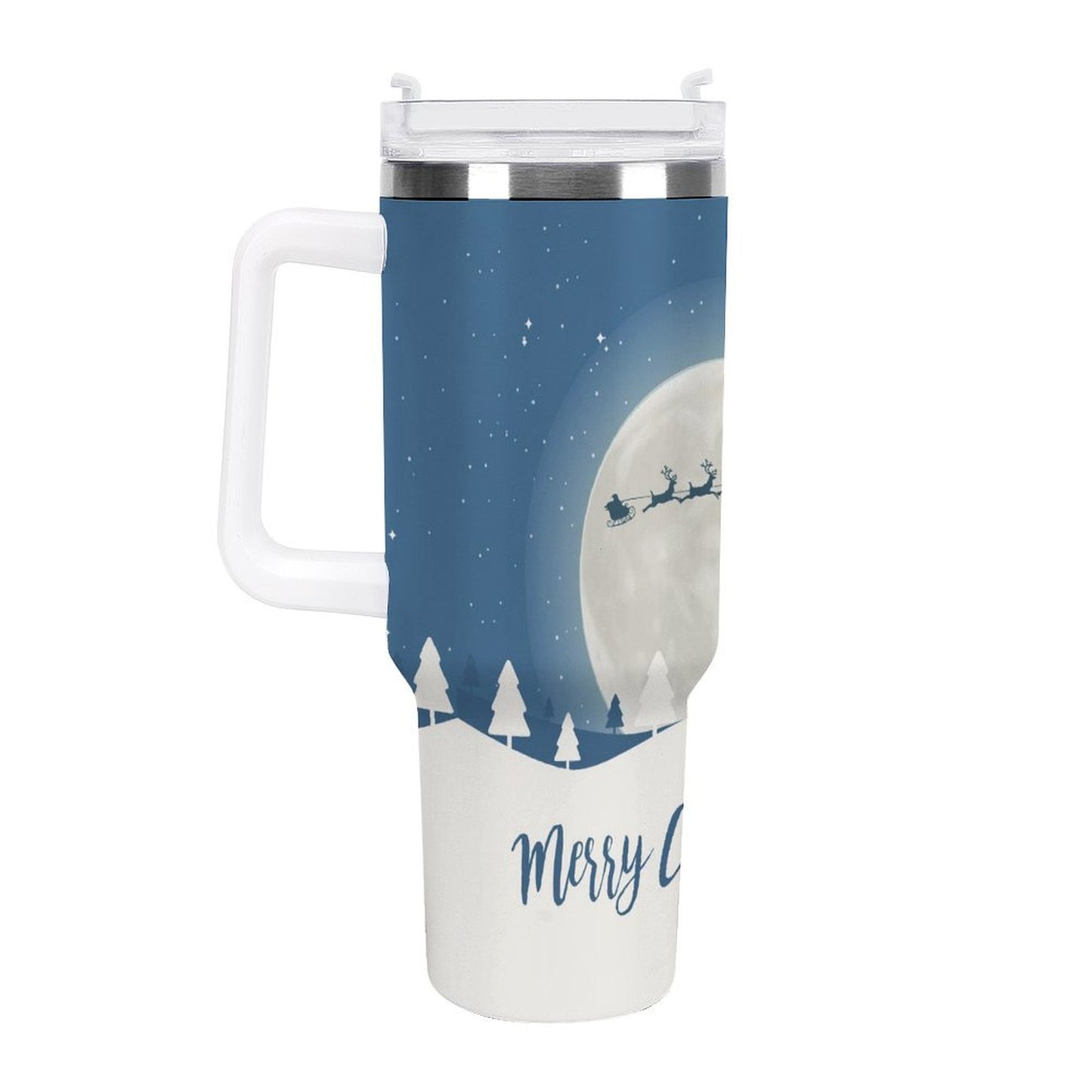 PHDT00173 POD US Local Tumbler 40 oz Large Capacity Car Cup Christmas