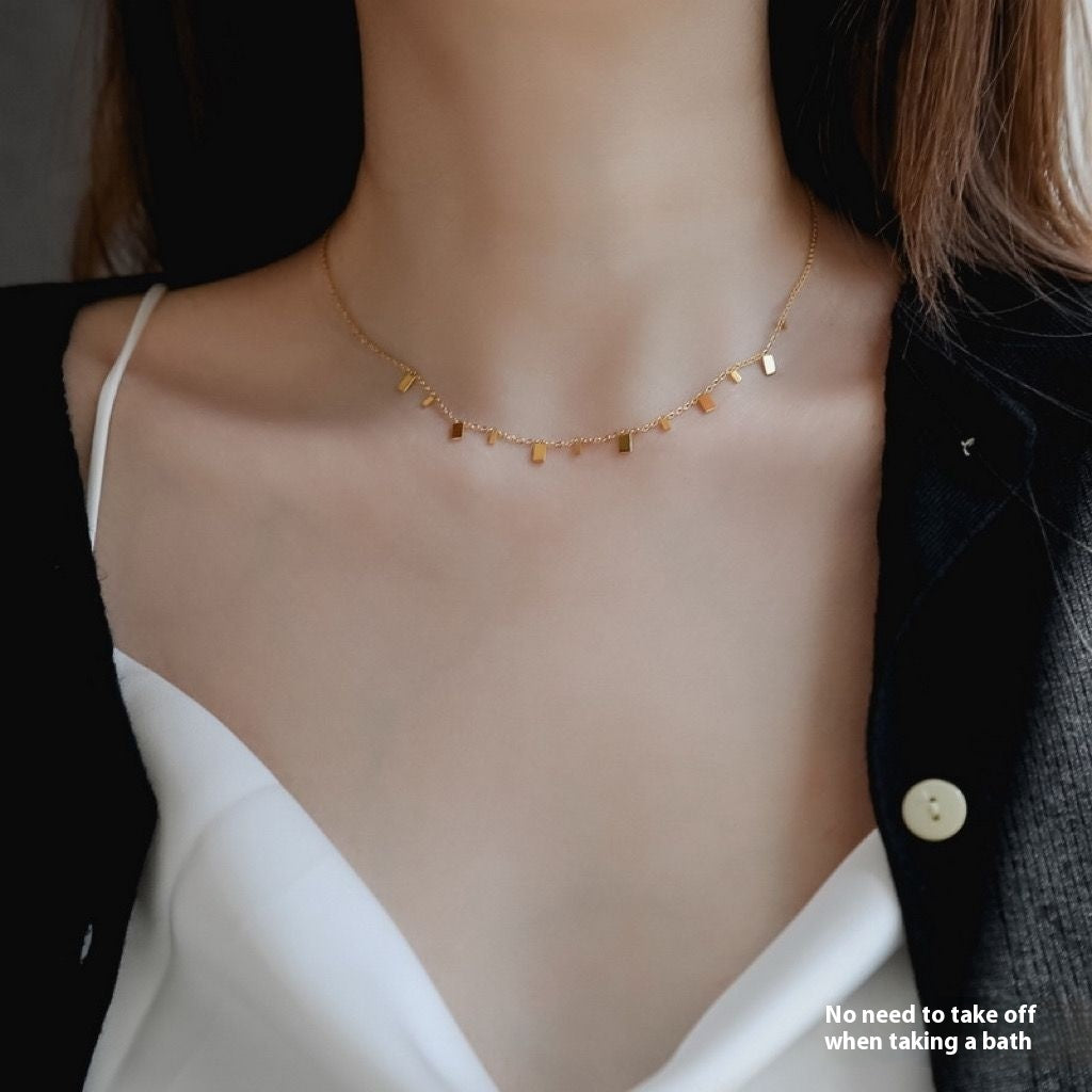 Light Luxury Minority Design Clavicle Chain