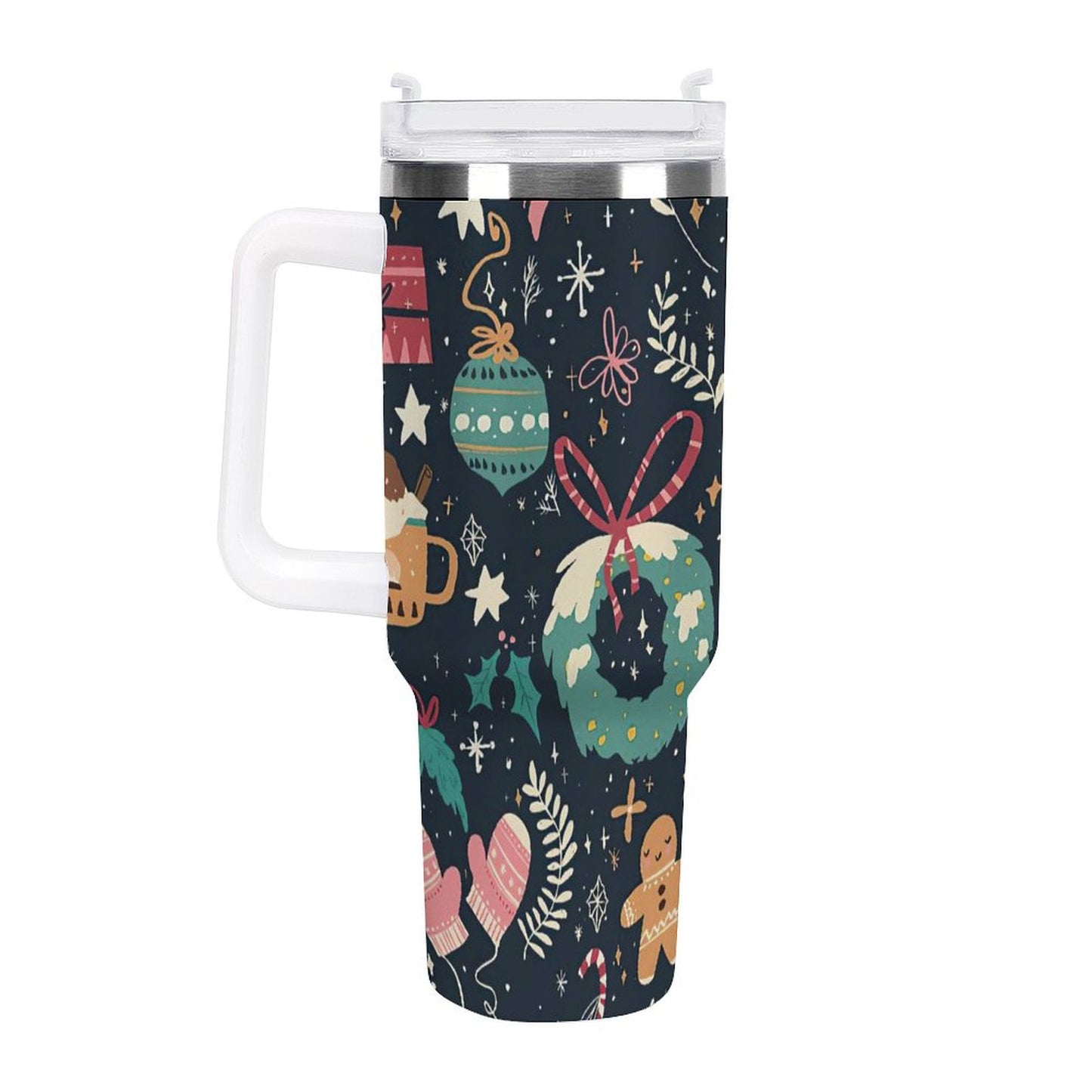 POD US Local Tumbler 40 oz Large Capacity Car Cup Christmas
