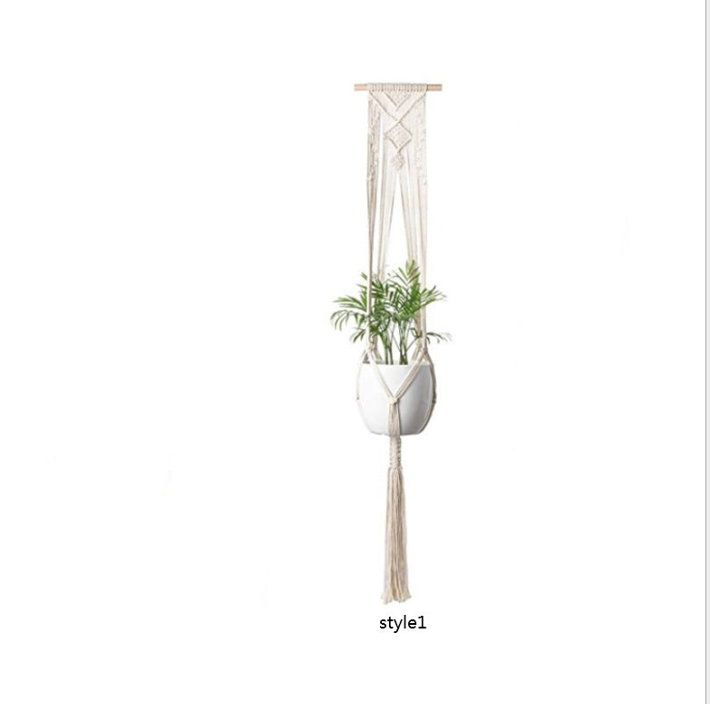 USA Local 4 Pack - Macrame Hanging Baskets