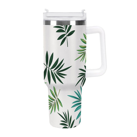 PHDT00057 POD US Local Tumbler 40 oz Large Capacity Car Cup Leaves, Summer