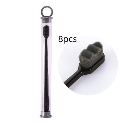 US Local Ultra-fine Toothbrush Super Soft Bristle Deep Cleaning Brush Portable For Oral Care Tools Teeth Care Oral Cleaning Travel