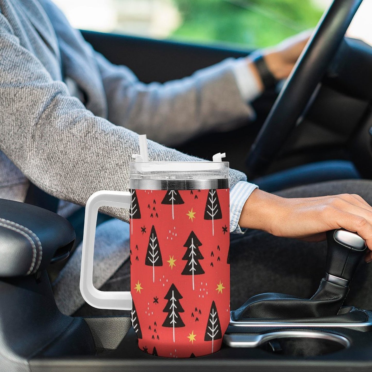 PHDT00003 POD US Local Tumbler 40 oz Large Capacity Car Cup Christmas