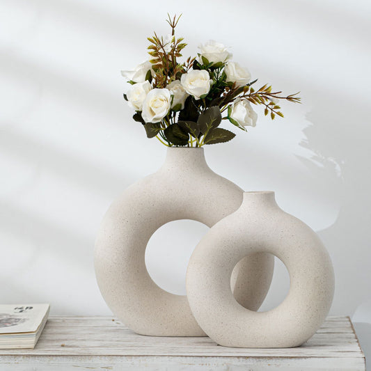 USA Local New Style Biscuit Vase Frosted Particle Flower Arranging Device