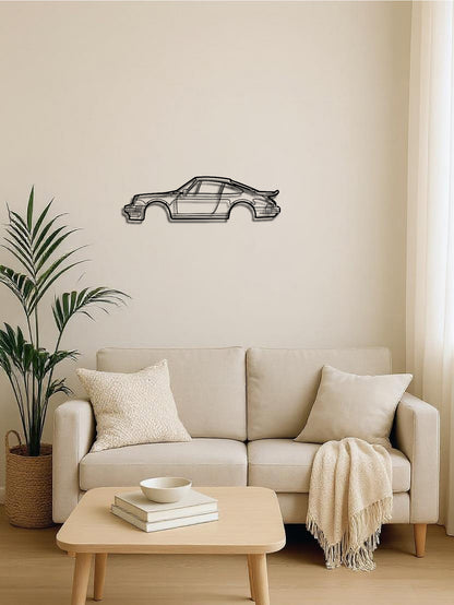 US Local Metal Line Sports Car Metal Wall Art - Auto Enthusiast Gift Home Garage Decor